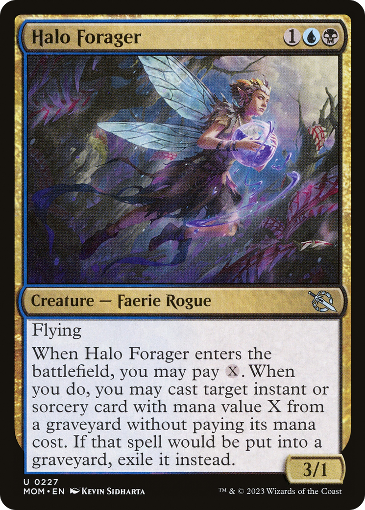 Halo Forager (MOM-227)  Foil - March of the Machine