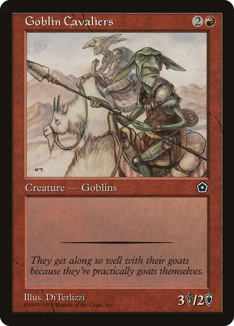 Goblin Cavaliers (P02-095)  - Portal Second Age