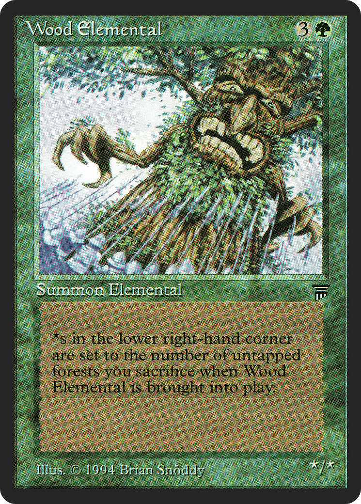 Wood Elemental (LEG-215) - Legends