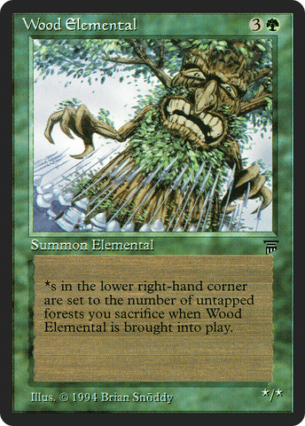 Wood Elemental (LEG-215) - Legends