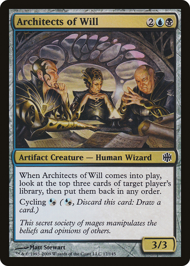 Architects of Will (ARB-017)  Foil - Alara Reborn