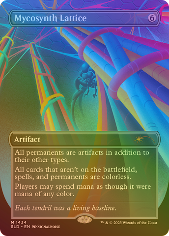 Mycosynth Lattice (Rainbow Foil) (SLD-1434)  Foil - Secret Lair Drop (Borderless)