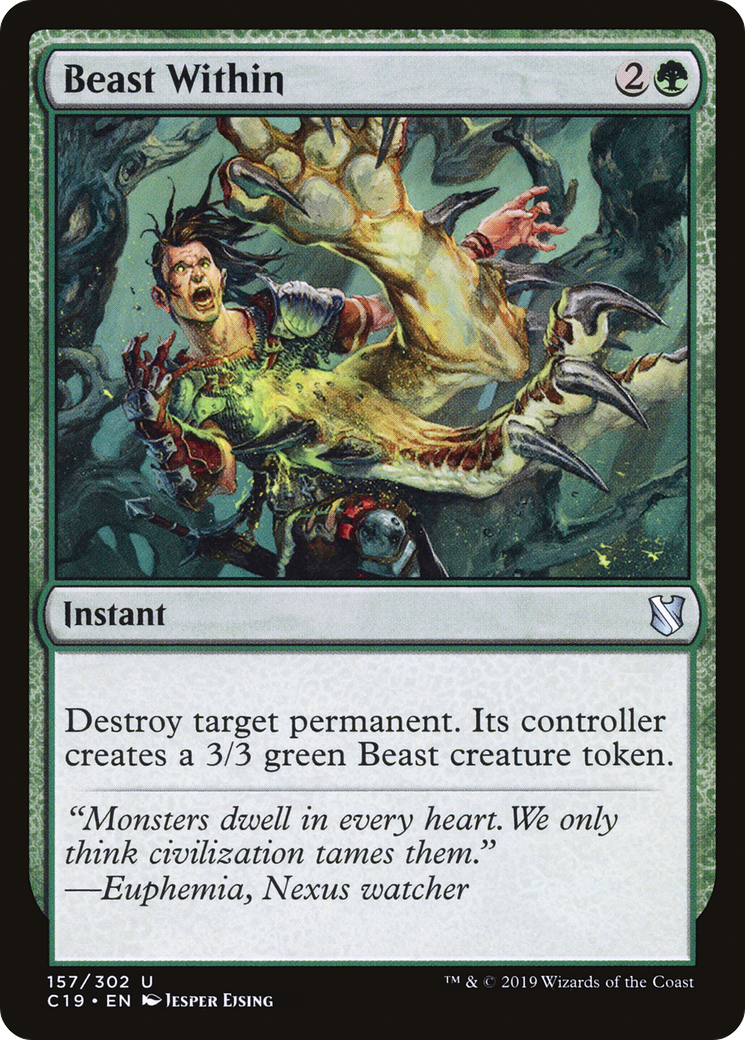 Beast Within (C19-157)  - Commander 2019