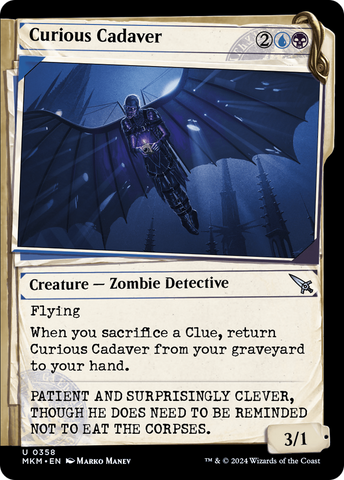 Curious Cadaver (Showcase) (MKM-358)  - Murders at Karlov Manor: (Showcase)