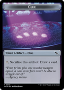 Clue (TMKM-014)  - Murders at Karlov Manor Tokens