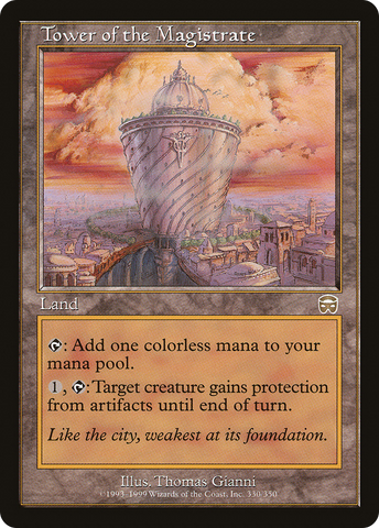 Tower of the Magistrate (MMQ-330)  - Mercadian Masques