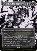 Skithiryx, the Blight Dragon (MUL-017)  - Multiverse Legends: (Showcase) (Borderless)