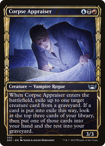 Corpse Appraiser (Showcase) (SNC-302)  Foil - Streets of New Capenna: (Showcase)