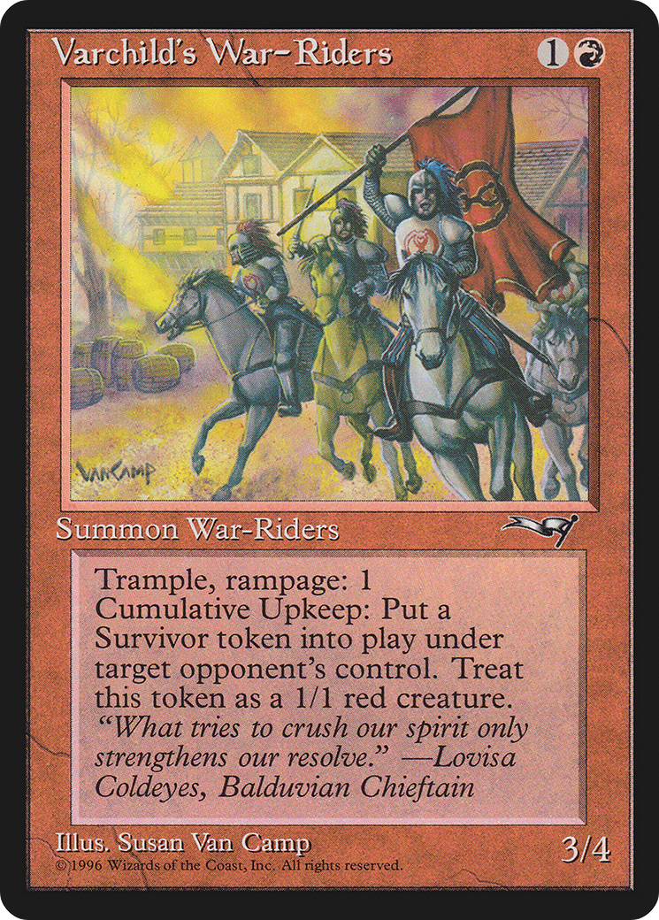 Varchild's War-Riders (ALL-122)  - Alliances