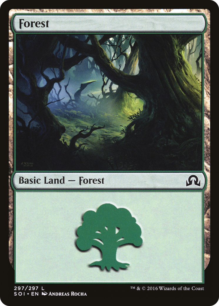 Forest (297) (SOI-297)  - Shadows over Innistrad