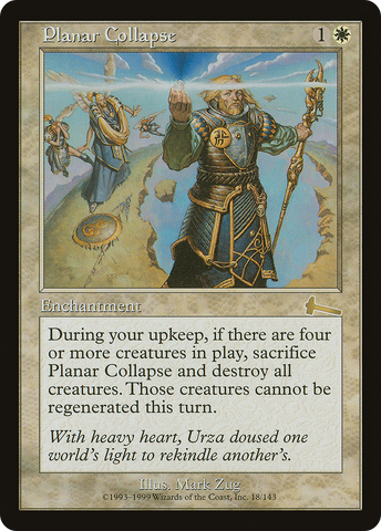 Planar Collapse (ULG-018)  Foil - Urza's Legacy