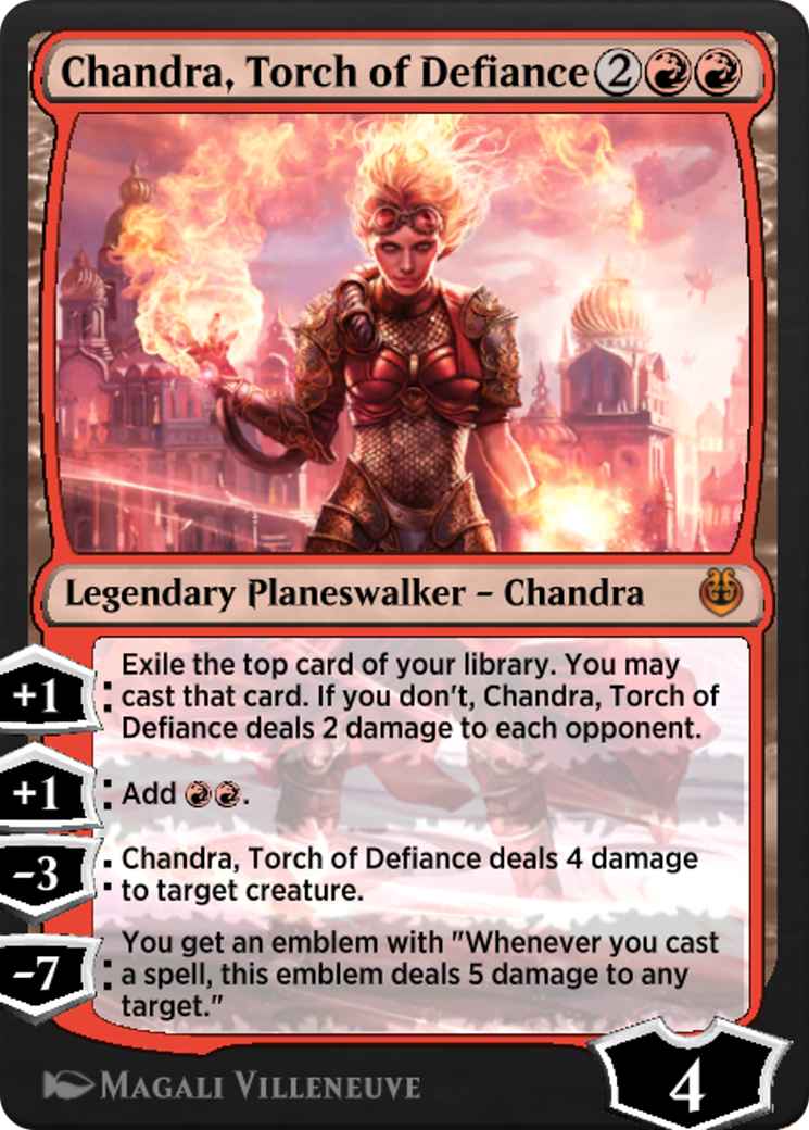 Chandra, Torch of Defiance (KLR-117)  - Kaladesh Remastered