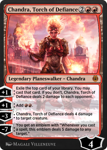 Chandra, Torch of Defiance (KLR-117)  - Kaladesh Remastered