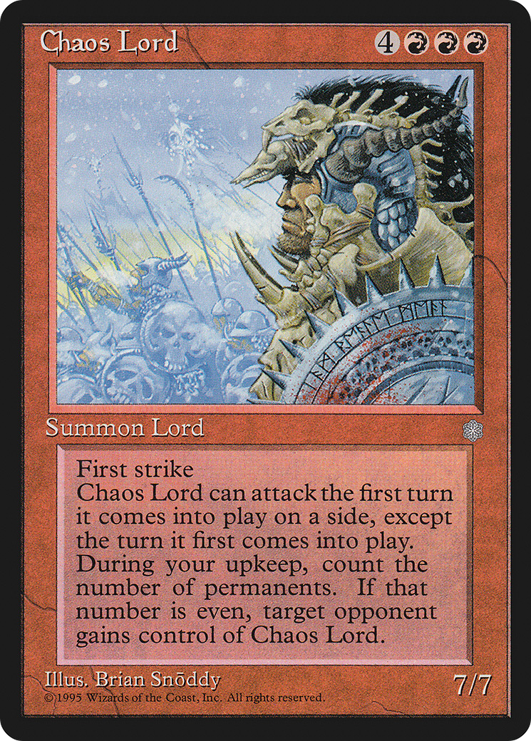 Chaos Lord (ICE-)  - Ice Age