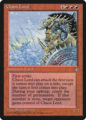 Chaos Lord (ICE-)  - Ice Age