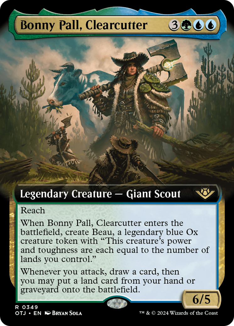 Bonny Pall, Clearcutter (Extended Art) (OTJ-349)  Foil - Outlaws of Thunder Junction: (Extended Art)