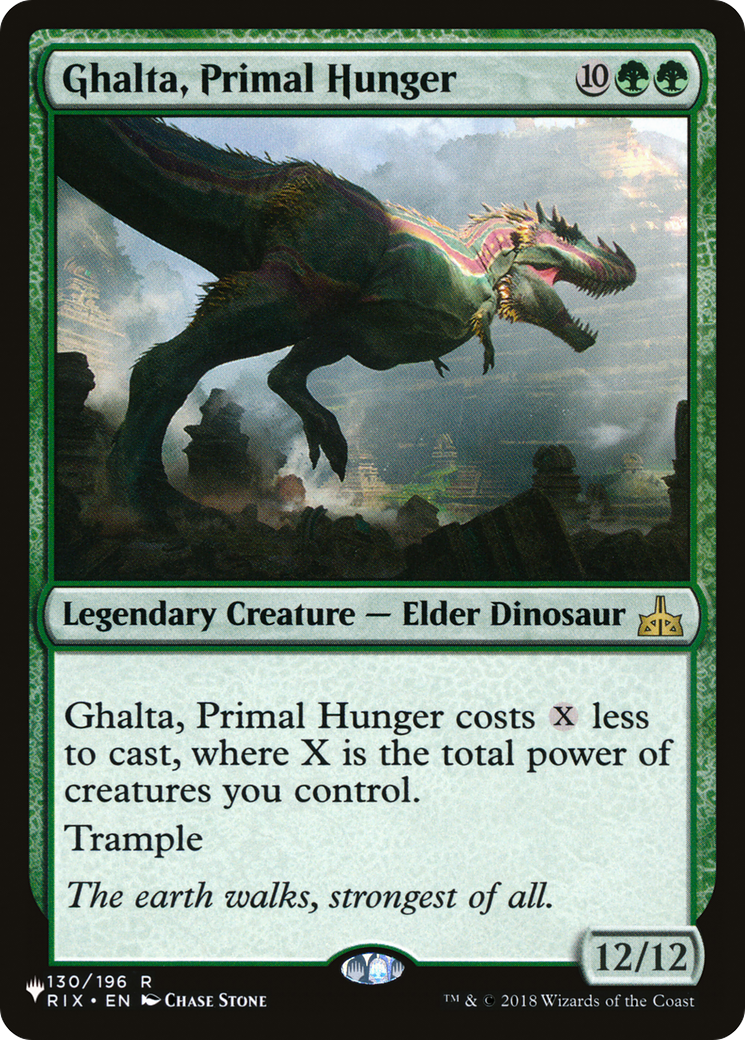 Ghalta, Primal Hunger (LIST-130/196)  - The List