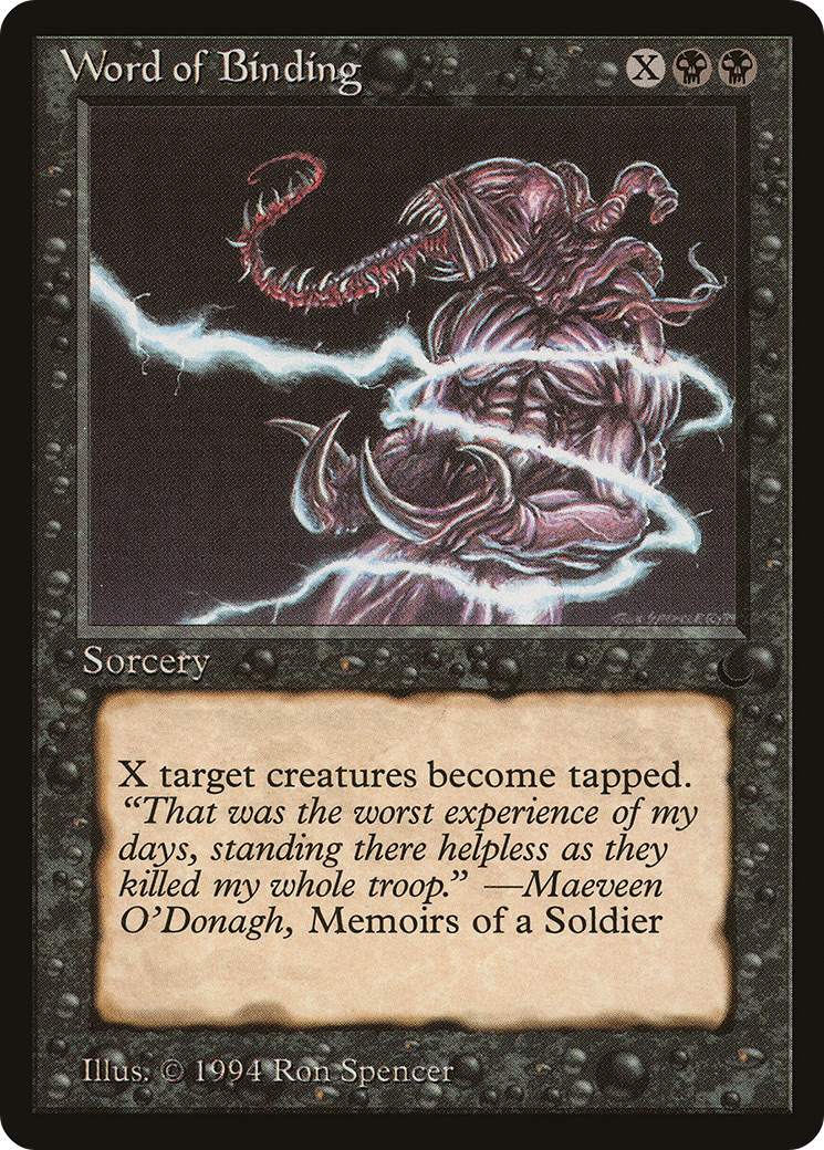 Word of Binding (DRK-)  - The Dark