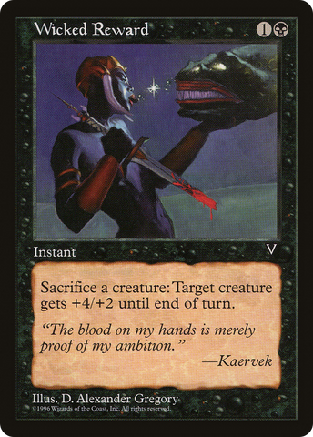 Wicked Reward (VIS-)  - Visions