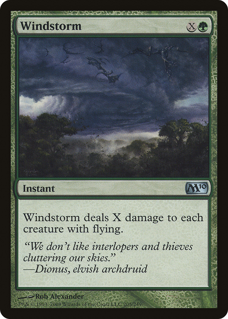 Windstorm (M10-205)  - Magic 2010