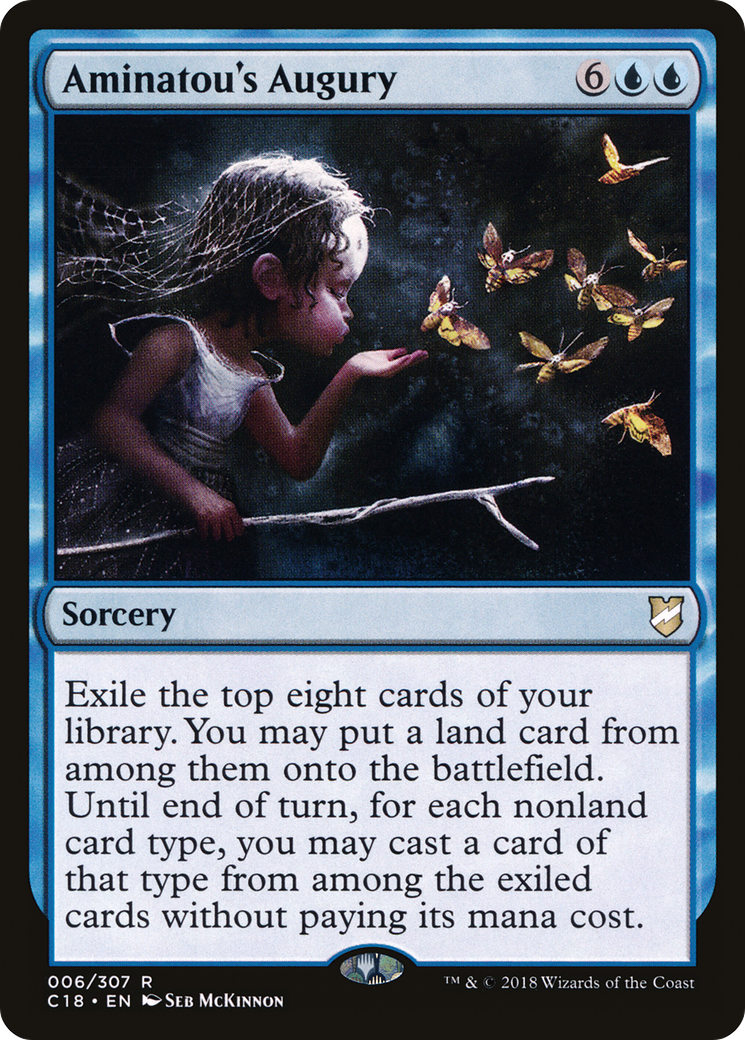 Aminatou's Augury (C18-006)  - Commander 2018