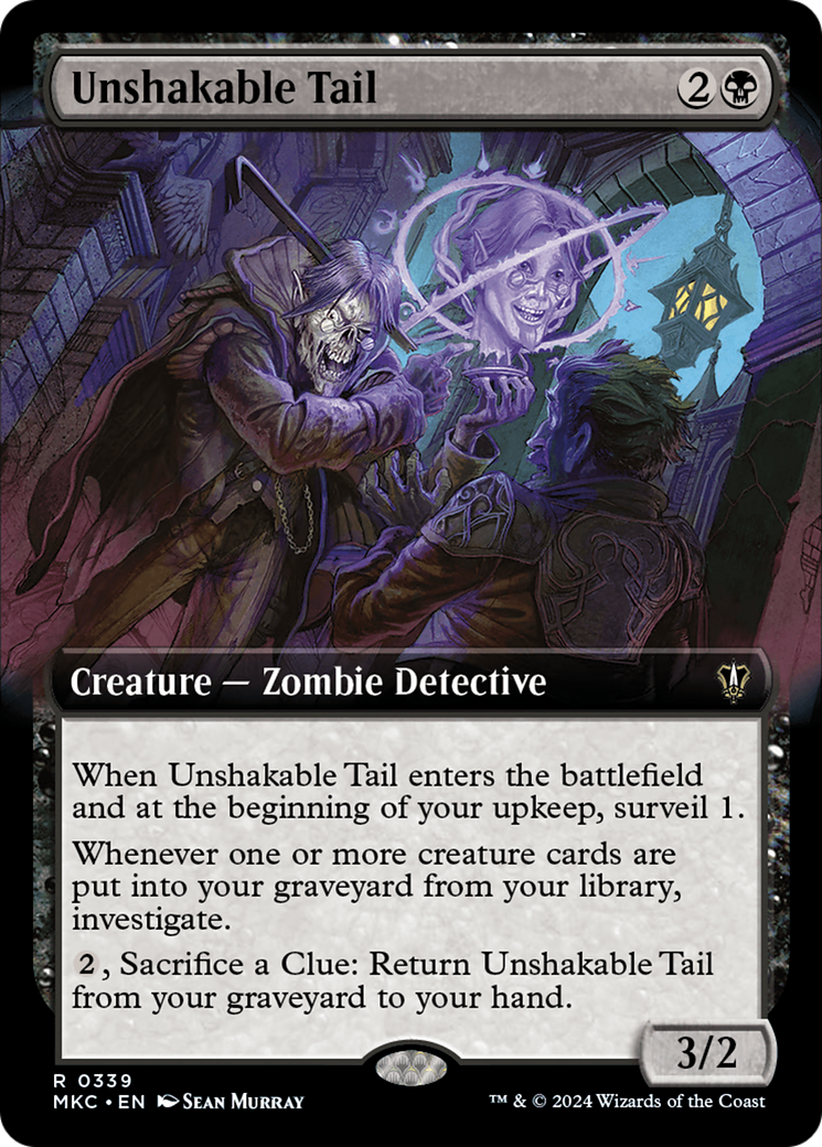 Unshakable Tail (Extended Art) (MKC-339)  - Murders at Karlov Manor Commander: (Extended Art)