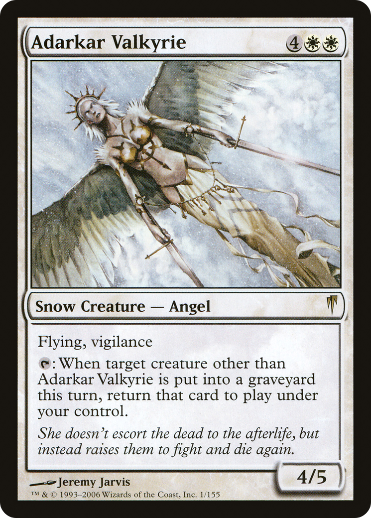 Adarkar Valkyrie (CSP-001)  - Coldsnap