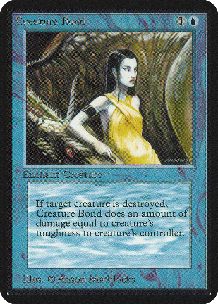 Creature Bond (LEA-)  - Limited Edition Alpha