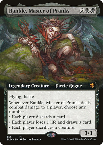 Rankle, Master of Pranks (Extended Art) (ELD-356)  - Throne of Eldraine: (Extended Art)