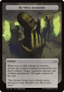 My Will Is Irresistible (Full Art) (A:DSC-347)  - Duskmourn: House of Horror Commander