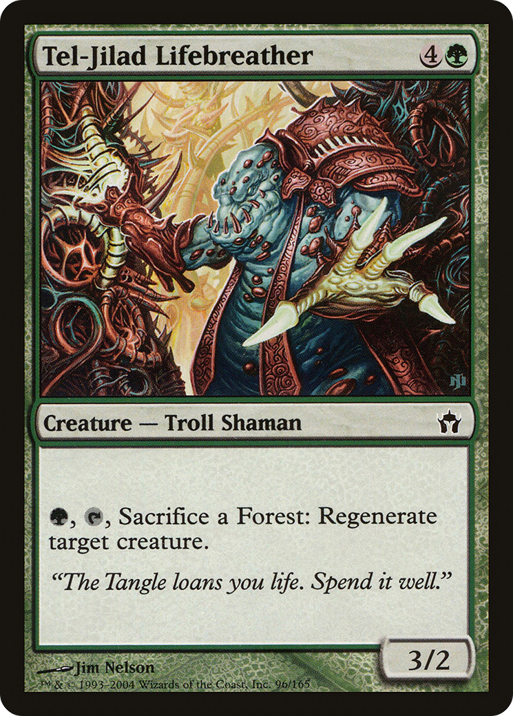 Tel-Jilad Lifebreather (5DN-096)  Foil - Fifth Dawn