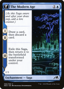 The Modern Age (NEO-066)  Foil - Kamigawa: Neon Dynasty: (fandfc, enchantment)