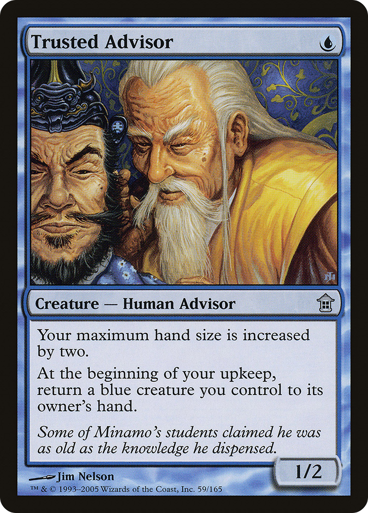 Trusted Advisor (SOK-059) - Saviors of Kamigawa