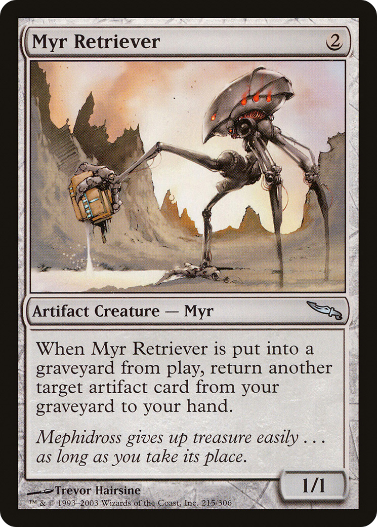 Myr Retriever (MRD-215)  Foil - Mirrodin