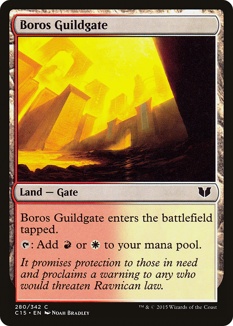 Boros Guildgate (C15-280)  - Commander 2015