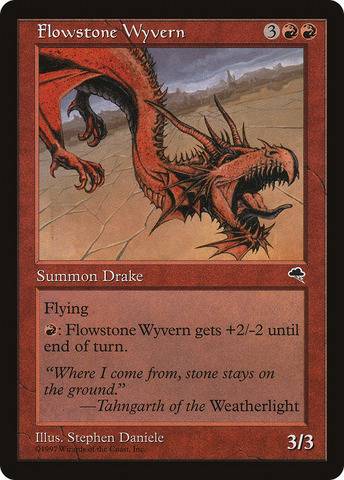 Flowstone Wyvern (TMP-176)  - Tempest