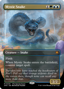Mystic Snake (Borderless) (SPG-035)  Foil - Special Guests