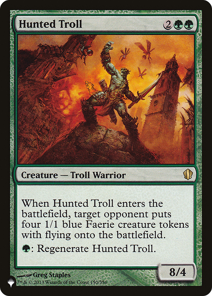 Hunted Troll (LIST-150/356)  - The List