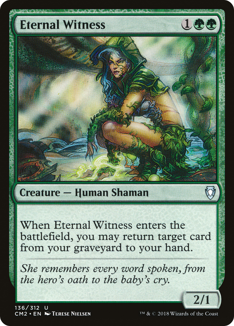 Eternal Witness (CM2-136)  - Commander Anthology Volume II