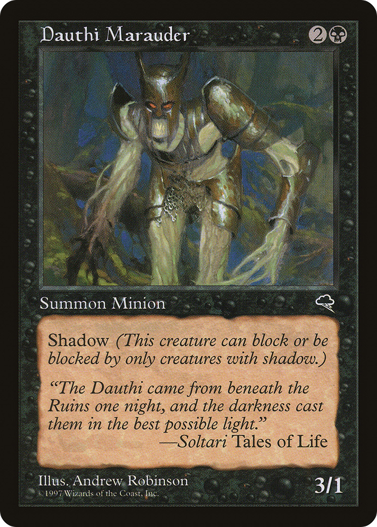 Dauthi Marauder (TMP-123)  - Tempest