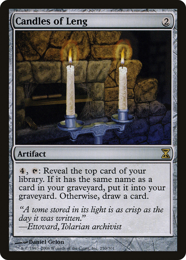 Candles of Leng (TSP-250)  Foil - Time Spiral