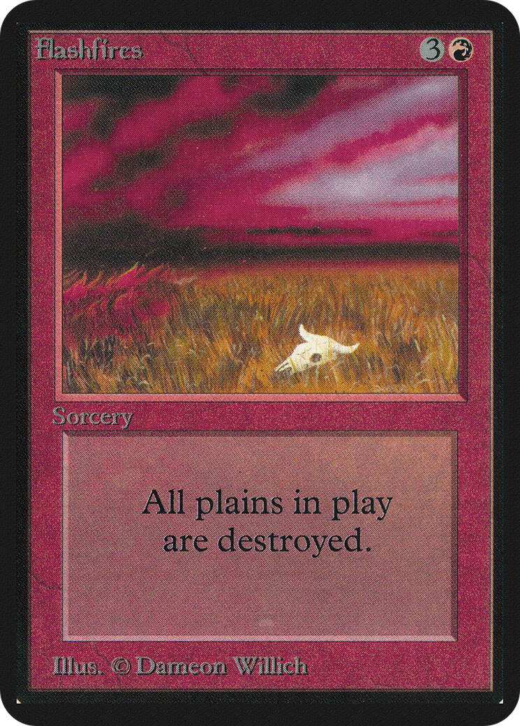 Flashfires (LEA-)  - Limited Edition Alpha