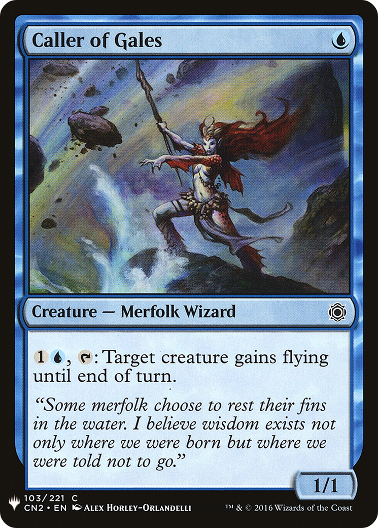 Caller of Gales (LIST-103)  - The List
