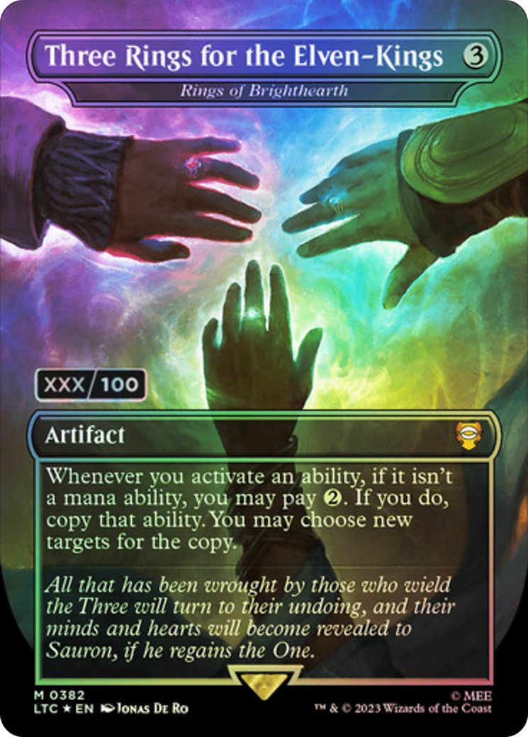 Three Rings for the Elven-Kings - Rings of Brighthearth (Serialized) [The Lord of the Rings: Tales of Middle-Earth Commander]