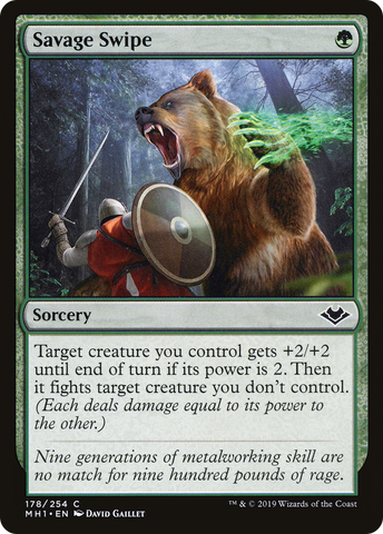Savage Swipe (MH1-178)  - Modern Horizons