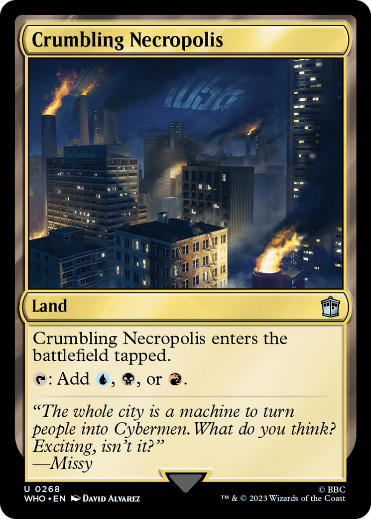 Crumbling Necropolis (WHO-268)  Foil - Doctor Who