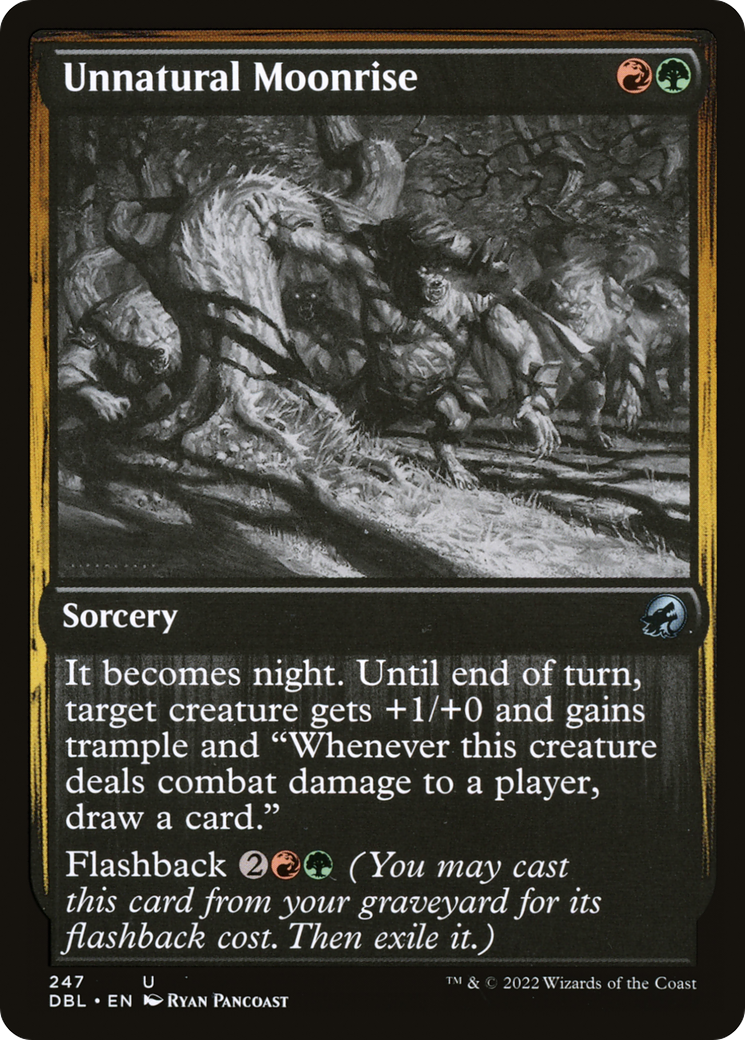 Unnatural Moonrise (DBL-247)  - Innistrad: Double Feature