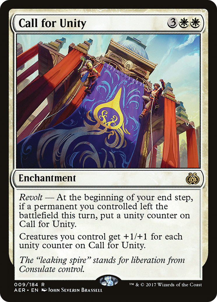 Call for Unity (AER-009)  - Aether Revolt