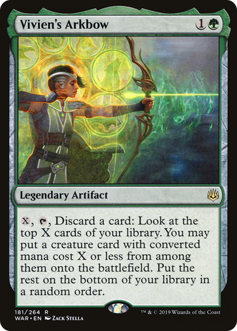 Vivien's Arkbow (WAR-181)  Foil - War of the Spark