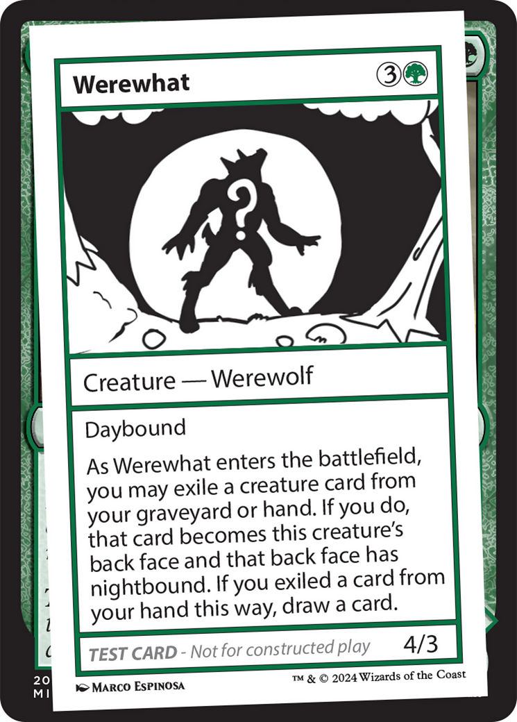 Werewhat (MB2PC-)  - Mystery Booster 2